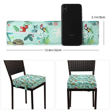 Zicac High Chair Portable Booster Seat Cushion Travel Dining Seat Pad For Toddler Kids Baby Infant Washable Thick Chair Seat Pad