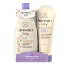 Aveeno Baby Calming Comfort Bath & Lotion Set, Nighttime Baby Skin Care Products With Natural Oat, Lavender & Vanilla Scents, Pa