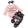 Renotemy Infant Baby Clothes Girl Newborn Outfits Romper Baby Girl Camo Outfits Sets Baby Girl Clothes 0-3 Months