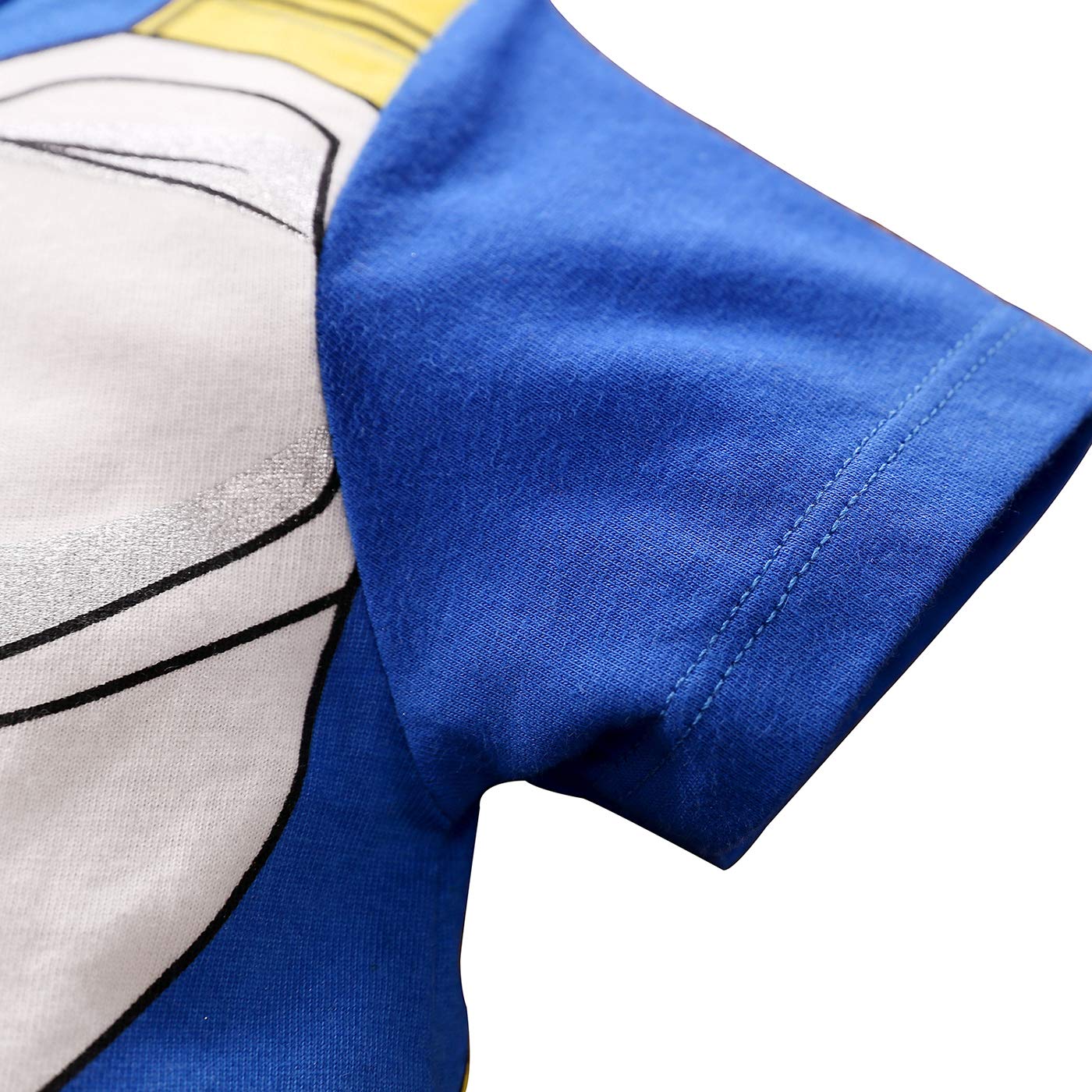 Iurnxb Newborn Long Sleeve Baby Boy And Girls Rompers Costume Jumpsuit Baby Clothes (Blue/Orange2, 9-12 Months)