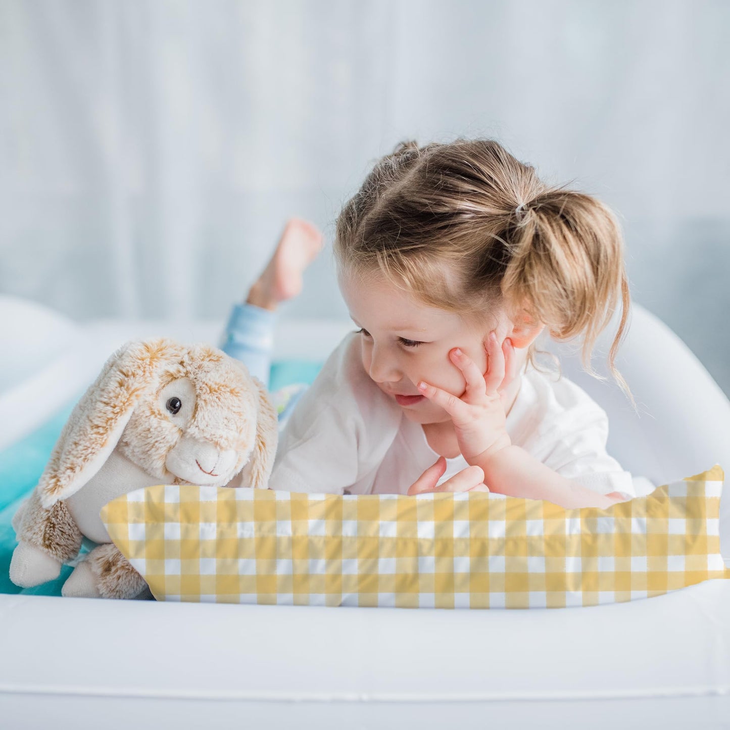 Toddler Pillow With Pillowcase 13X18 - Kids Pillow For Sleeping - Toddler Pillow - Better Neck Support Ergonomic Pillow And Todd