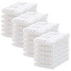 Lovely Care 24 Pack Muslin Burp Cloths 100% Cotton Muslin Cloths Large 20x10 Extra Soft and Absorbent Baby Burping Cloth - W