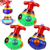 Toyandona 3Pcs Spinning Top Toys, Led Light Up Flashing Music Spinning Tops For Kids Gifts Birthday Party Favors Goodie Bag Fill