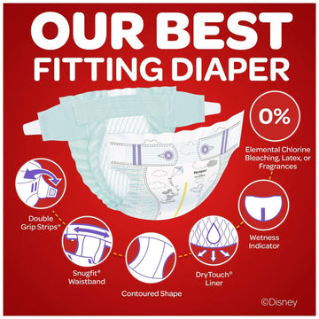 Huggies Little Movers Diapers, Size 3 (16-28 Lb.), 25 Ct. (Packaging May Vary) For Active Babies