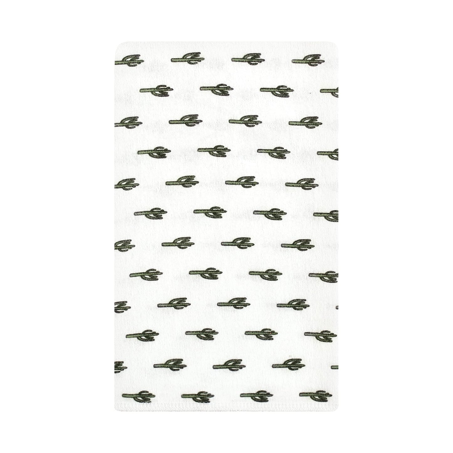 Hudson Baby Unisex Baby Cotton Flannel Burp Cloths, Desert Animals, One Size