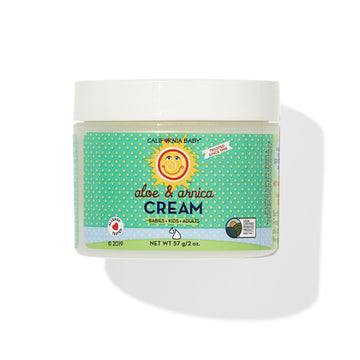 California Baby Aloe & Arnica Cream | Soothing Sunburn Relief Cream | Moisturizes Dry, Irritated Skin | 100% Plant-Based After S