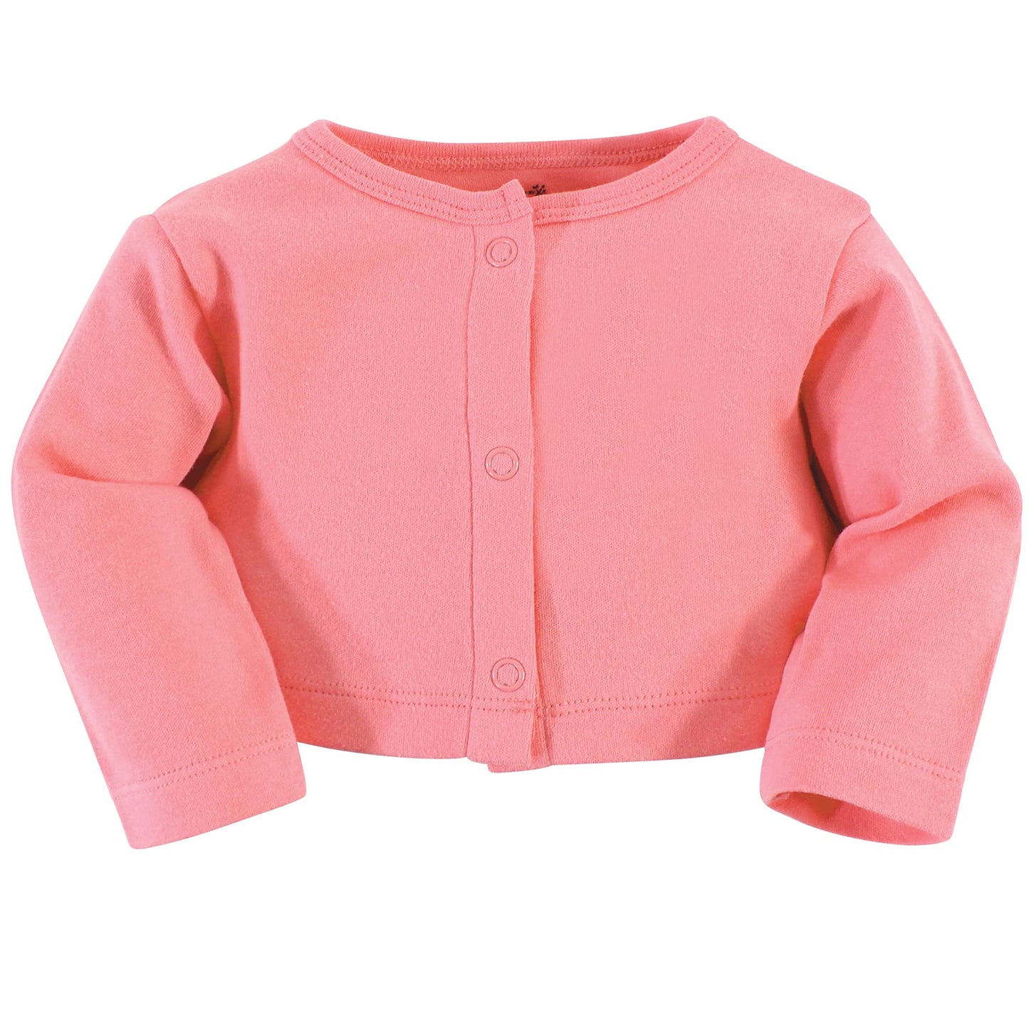 Hudson Baby Baby Girls' Cotton Dress And Cardigan Set, Forest, 0-3 Months