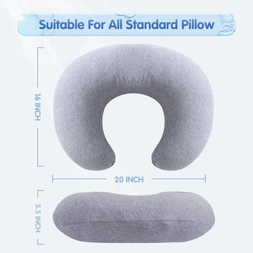 Witeasy Breastfeeding Pillows,Baby Nursing Pillow For Mon And Baby Boy And Girl-Tummy Time Pillow With Removable Cotton Cover-Si