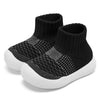 Eashi Toddler Shoes Girls Boys Sock Shoes Toddler Dress Shoes Baby Walking Shoes Slip On Size 8 Black