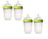 Comotomo Natural Feel Baby Bottle, 4 Pack