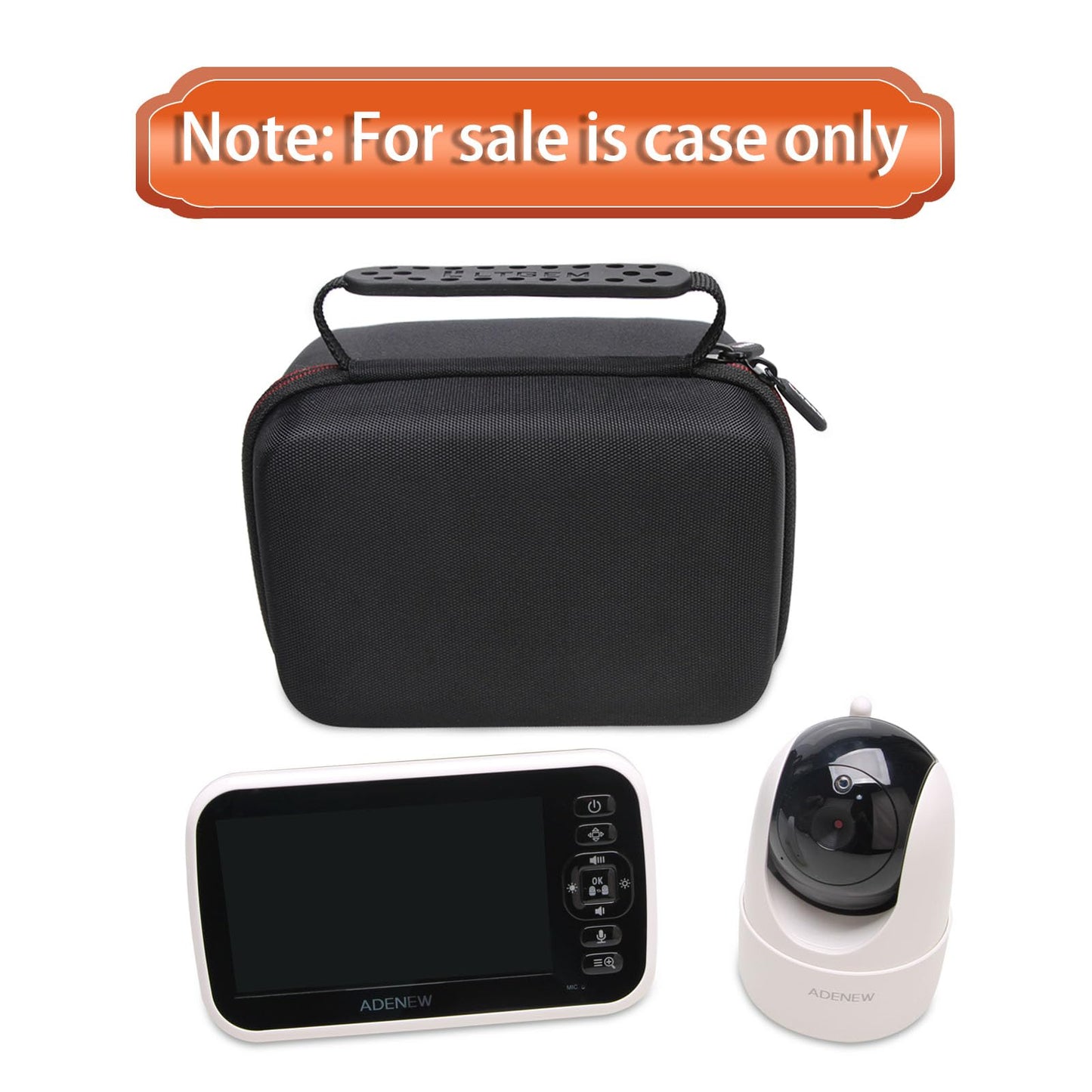 L Ltgem Baby Monitor Travel Case For Anmeate/Infant Optics Dxr-8 Pro/Uksup/Bonoch Baby Monitor - Hard Protective Carrying Storag