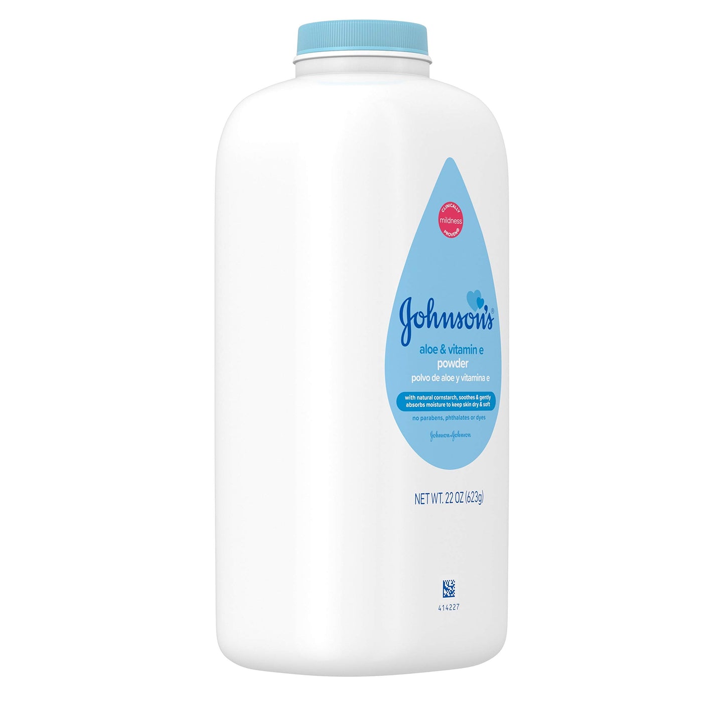 Johnson'S Baby Powder, Pure Cornstarch, Aloe & Vitamin E, 22 Ounce (Pack Of 3) - Packaging May Vary