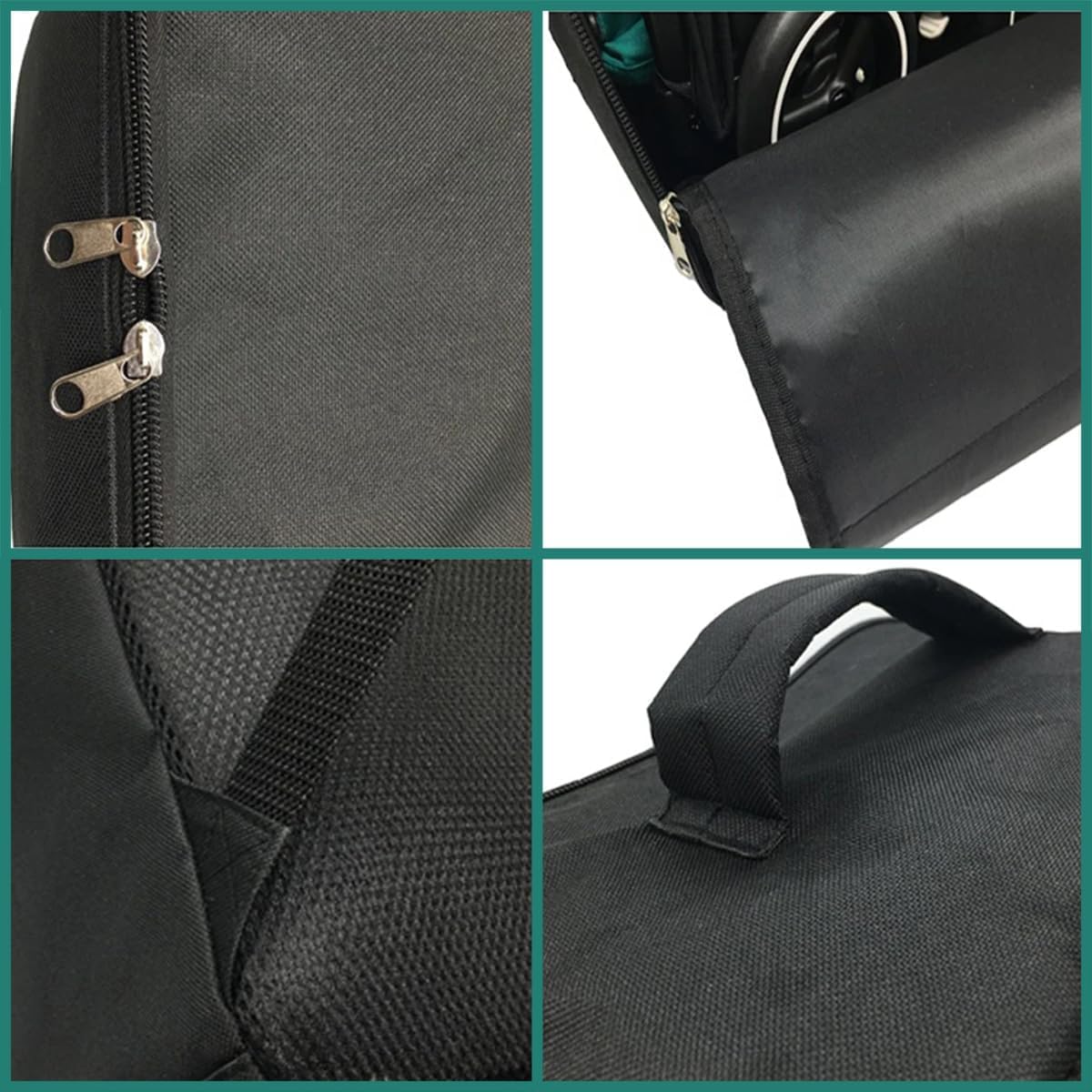 Romirus Stroller Gate Check Travel Bag Backpack Compatible For Gb Pockit Air All Terrain/Gb Pockit+ All-Terrain Strollers, Light