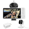 A2C Wireless Baby Car Camera, Usb Powered Baby Monitor For Car Backseat & Home, 5 ' Hd 1080P Auto/Manual Night Vision Screen Wi