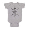 You Can Do This Dad - First Time Dad Gift - Funny Cute Infant Creeper, One-Piece Baby Bodysuit(Light Grey, Newborn)