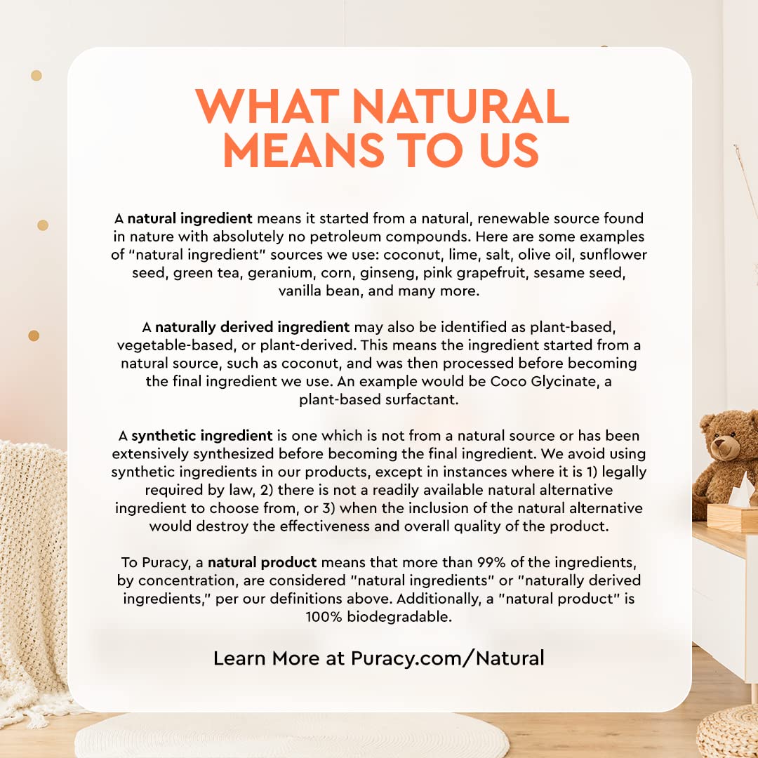 Puracy Organic Baby Lotion, Organic Eczema Moisturizer For Infants And Newborns, Natural Kids Body Lotion For Sensitive Skin, Ge