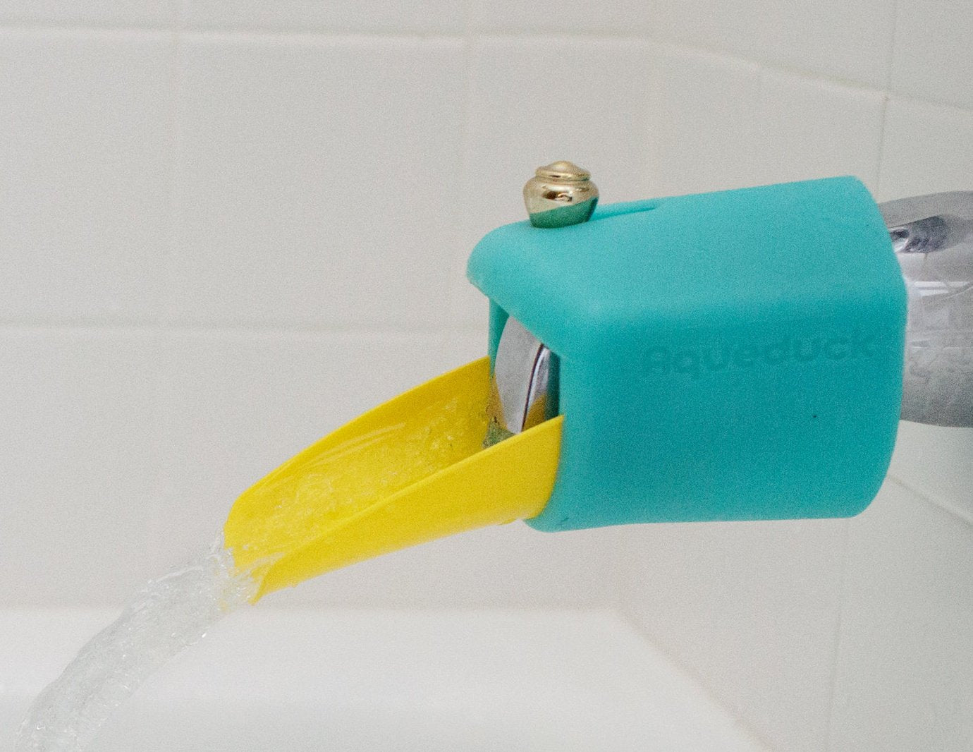 Aqueduck Bath Spout Extender Plus Cover