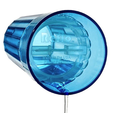 Reflo Smart Cup (Blue & Green 2-Pack) Open Training Cup, Toddler Cup, No Suction 6Oz, 360 Control-Flow, Usa Made Premium High-Im