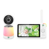 Leapfrog Lf1726Fhd Baby Monitor, 5.5' 1080P Screen, Up To 2500 Ft Range, Pan-Tilt-Zoom, Night Light, Color Night Vision, Soothin