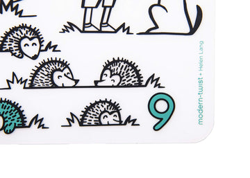 Modern-Twist 10 X 14 Reusable, Waterproof Coloring Mark-Mat Sheet For Kids, 100% Food-Grade Silicone, Pack Of 1, Numbers