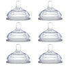 Comotomo Replacement Nipples, Medium Flow - 2 Count, 3 Packs