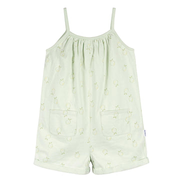 Gerber Baby Girls Toddler 2-Pack Sleeveless Romper Jumpsuit, Yellow Lemons, 2T