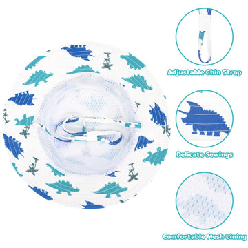 Olreco Toddler Bucket Hat Baby Sun Hat Toddler Sun Hat Toddler Boy Hat Baby Beach Hat Baby Boy Hats Toddler Hat Baby Summer Hat,