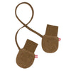 Zutano Fleece Mittens For Babies, Infants, And Newborns, Thumbless Outdoor Winter Baby Gloves, Mocha Heather