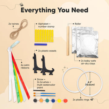 Baby Hand And Footprint Kit -Personalized Baby First Christmas Ornament,Baby Footprint Kit For Toddlers,Baby Keepsake Handprint