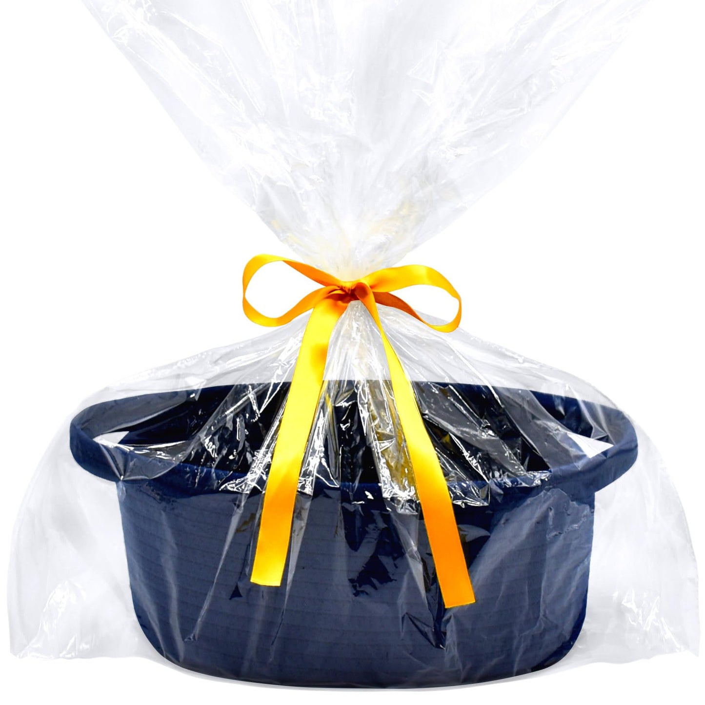 Abenkle Small Woven Storage Basket With Handles - 12'X8'X5', Decorative Rope Bin For Home Organization, Cat & Dog Toys, Shelf