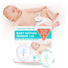 Baby Smile Baby Motion Breathing Monitor | Baby Abdominal Movement Monitor | Audible Alerts For Quick Alerts | Diaper Clip | No