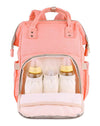 House Of Quirk Baby Diaper Bag Maternity Backpack (Pink)