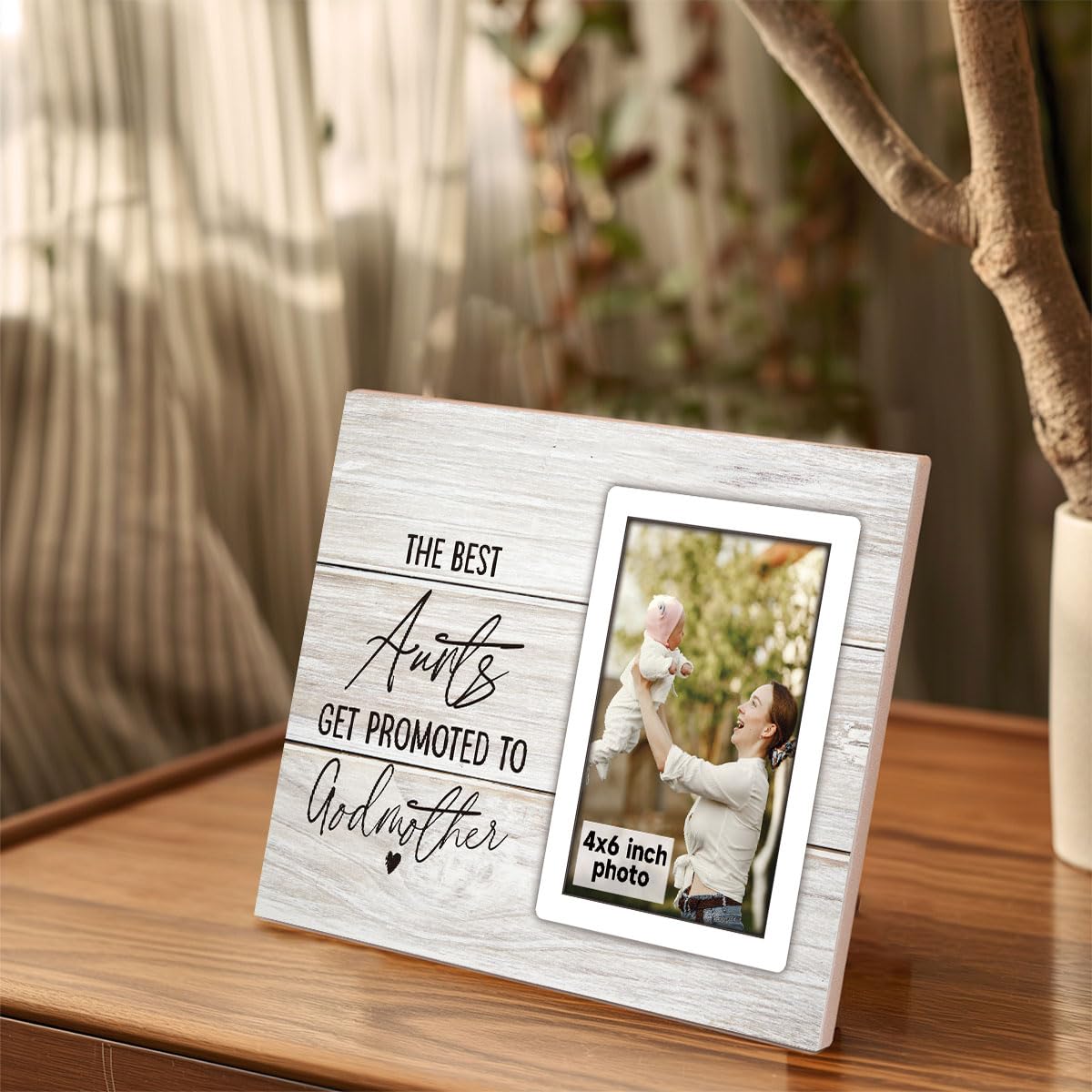 Sz-Pengxin Godmother Picture Frames, Godmother Gifts, Baby Announcement Gifts Godmother Proposal Gift, Godmother Gift For Niece