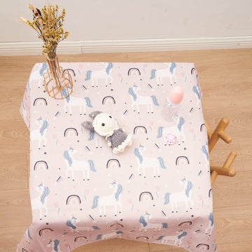 Splat Mat For Under High Chair/Arts/Crafts, Washable Baby Spill Mat Waterproof Anti-Slip Floor Splash Mat, 43'X 43' Portable P