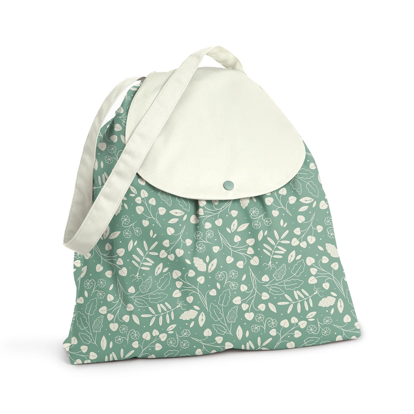 Esembly Day Bag - Reusable Wet and Dry Bag Made From Recycled Fabric With Dual Waterproof Compartments for Cloth Diapers, Swimsu