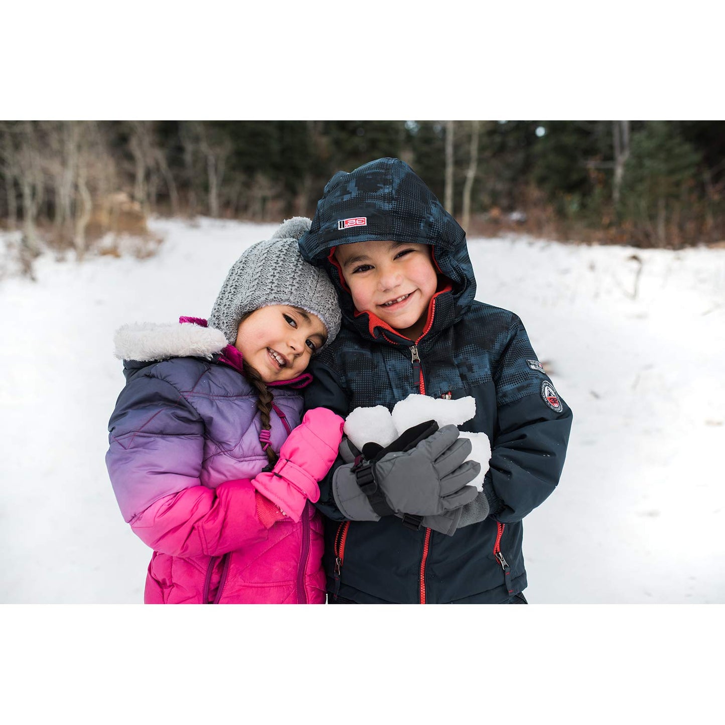 Children Toddlers And Baby Mittens - Super Long Cuff Winter Waterproof Gloves