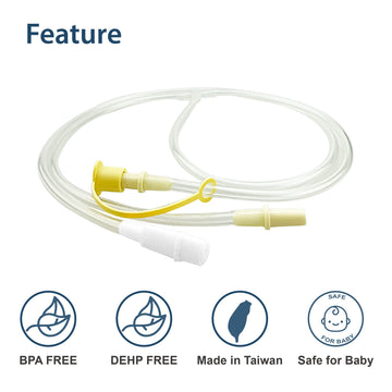 Babyshown Tubing Compatible With Medela Freestyle Flex And Medela Swing Maxi Flex Pumps, Replace Freestyle Flex And Swing Maxi F