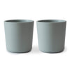 Mushie Dinnerware Cups For Kids | Made In Denmark, Set Of 2 (Sage)