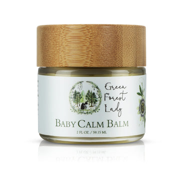 Green Forest Lady The Baby Calm Balm | Protects, Hydrates & Nourishes Sensitive Skin | Helps To Calm Newborns, Babies & Toddlers