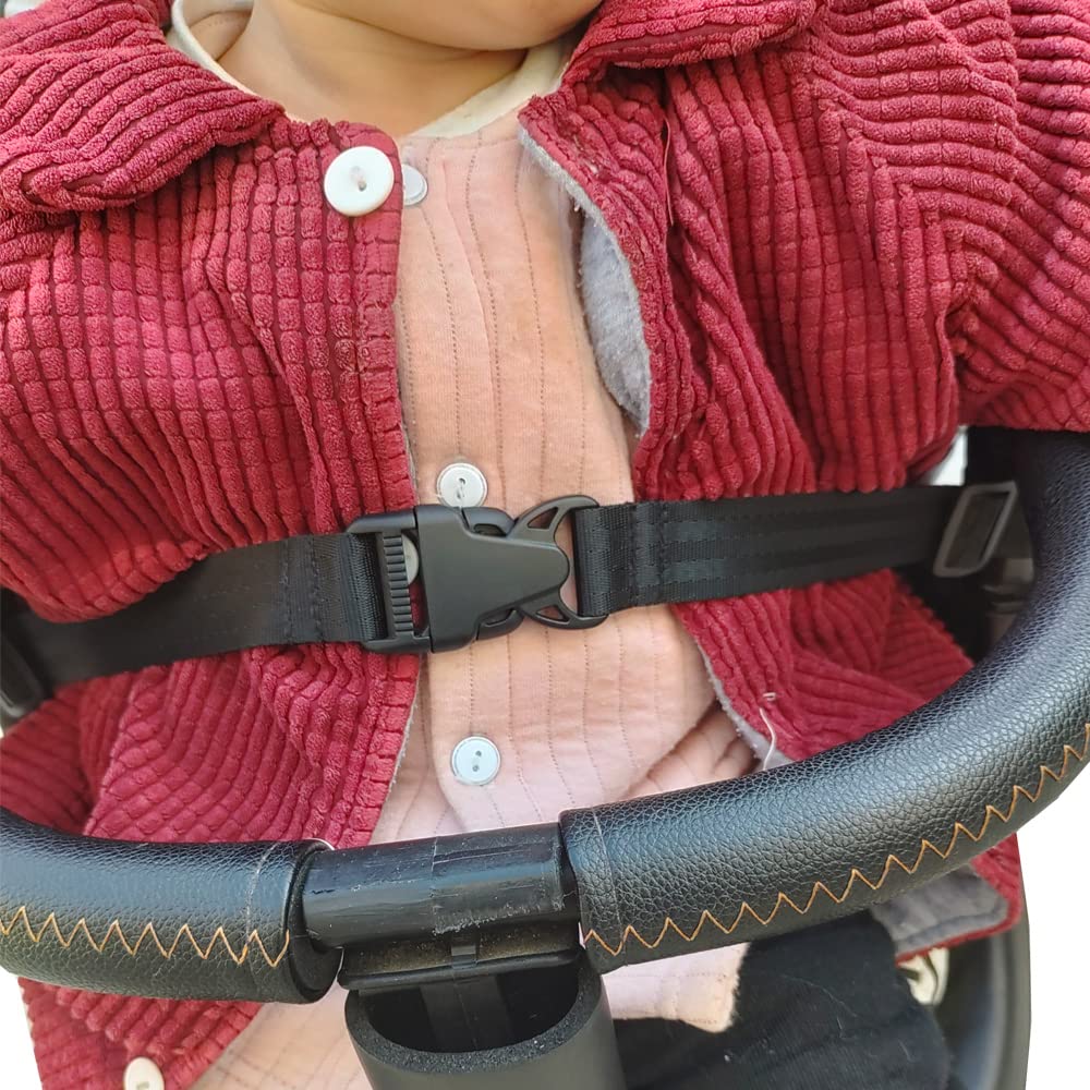 Hdhyk High Chair Safety Belt,Child Infant Safe Strap Baby 2 Point Safety Belt,For Pushchair,Highchair,Child Chair Etc.