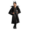 Disney Maleficent Movie Christening Black Gown Girls Deluxe Costume, Large/10-12