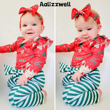 Aalizzwell 12-18 Months Christmas Clothes