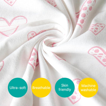 Biloban Organic Cotton 2 Pack Kids Toddler Pillowcase For Children Toddler Pillows 13'X 18' Or 14'X19', Envelope Travel Todd