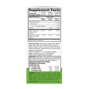 Wellements Organic Gripe Water | Relieves Occasional Stomach Discomfort From Baby Gas, Colic, Hiccups And Fussiness | Certified