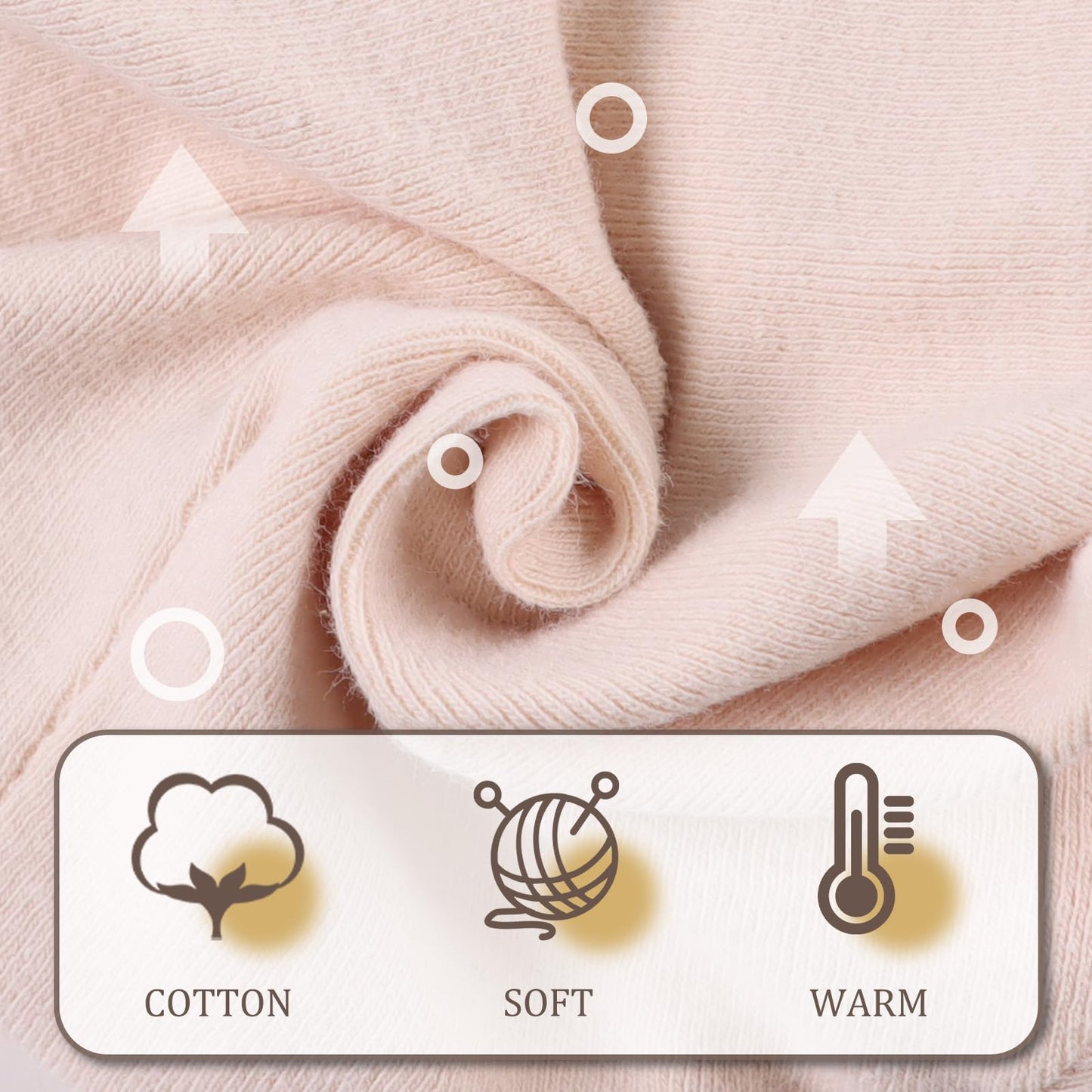 Newborn Baby Girl Hat Cotton Baby Bow Beanie Preemie Hats Spring Infant Hats For Girls 0-12 Months (4Pack-E, Preemie)