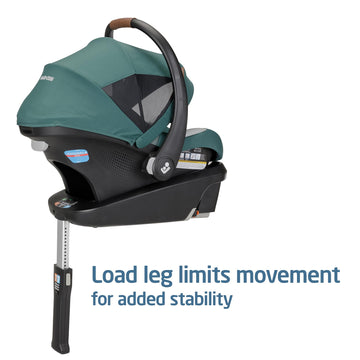 Maxi-Cosi'S Mico Luxe+ Baby Car Seat: Infant Car Seat With Base And Versatile Baby Carrier Seat Functionality, Essential Green