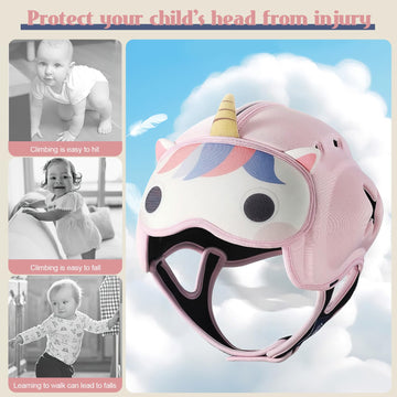 Baby Head Protector Helmet, Breathable Baby Head Protector For Crawling And Walking, Infant Soft Helmet, Anti-Collision, Ultra-L