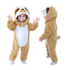 Tonwhar Kids' And Toddlers' Infant Tiger Dinosaur Animal Fancy Dress Costume Outfit Hooded Romper Jumpsuit (1-3 Months/Height:20