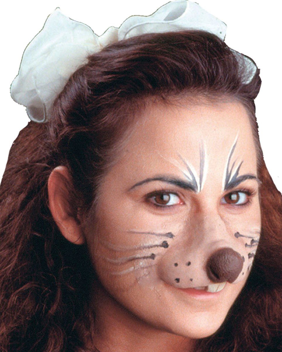Morris Costumes Halloween Party Mouse Face Woochie - Small