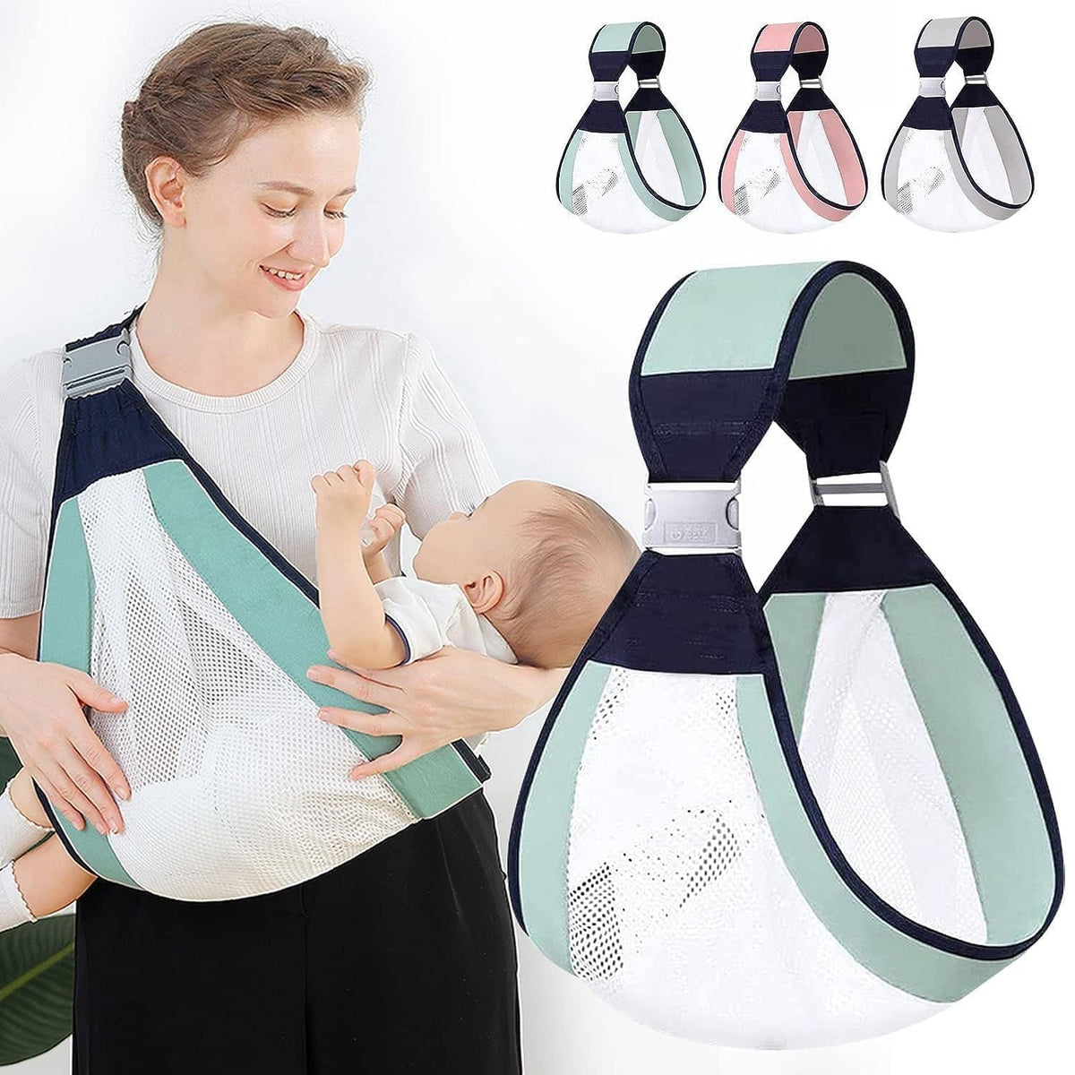 Baby Carrier Sling with Thick Shoulder Strap for 324 Months